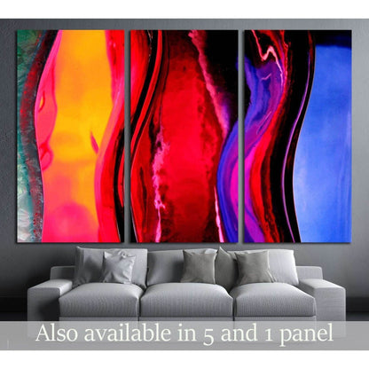 Background.Close Different Color Oil Paint Stock Photo №2529 Ready to Hang Canvas Print - Zellart Canvas Prints ALL_Products, s-2529