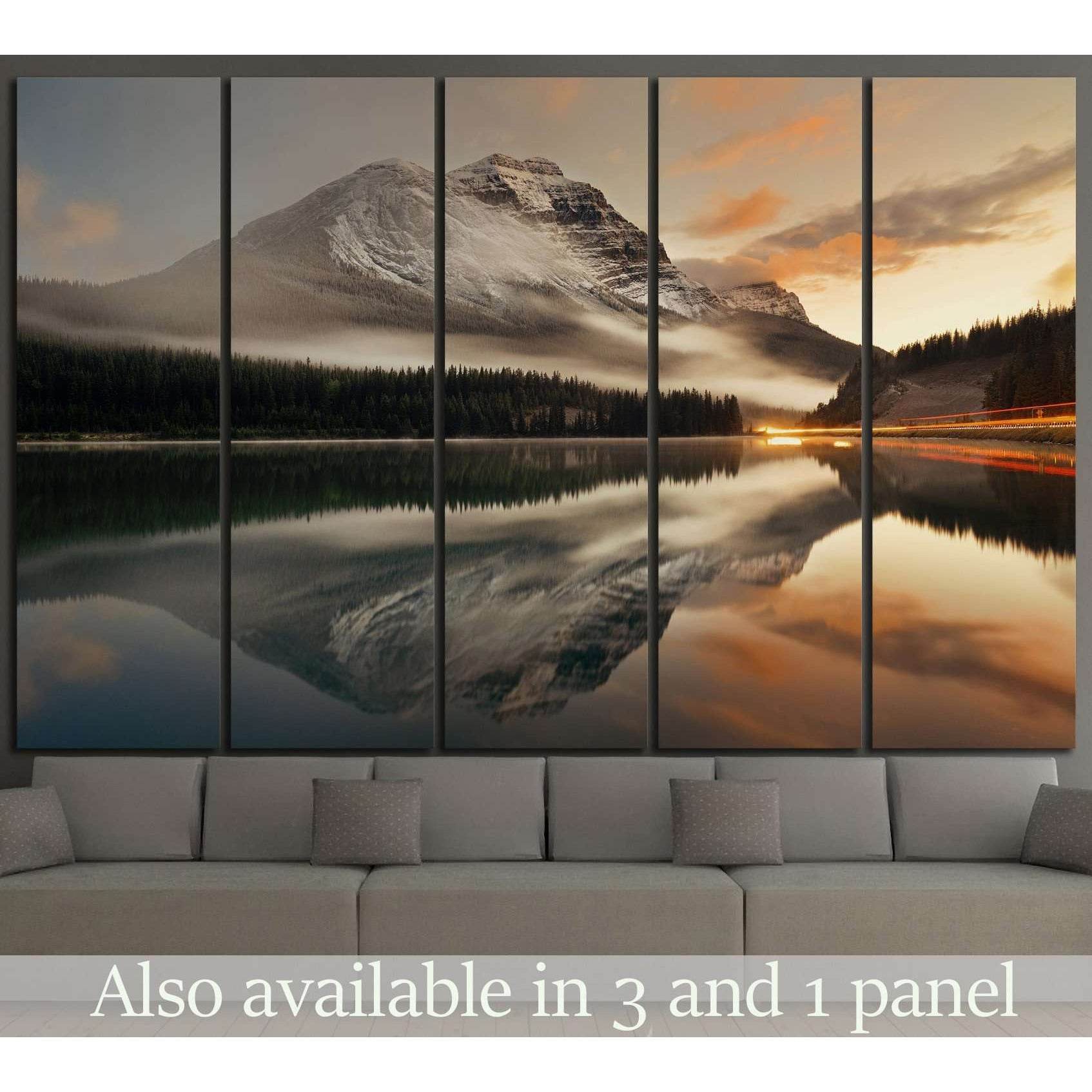 Banff National Park, Canada №878 Ready to Hang Canvas Print