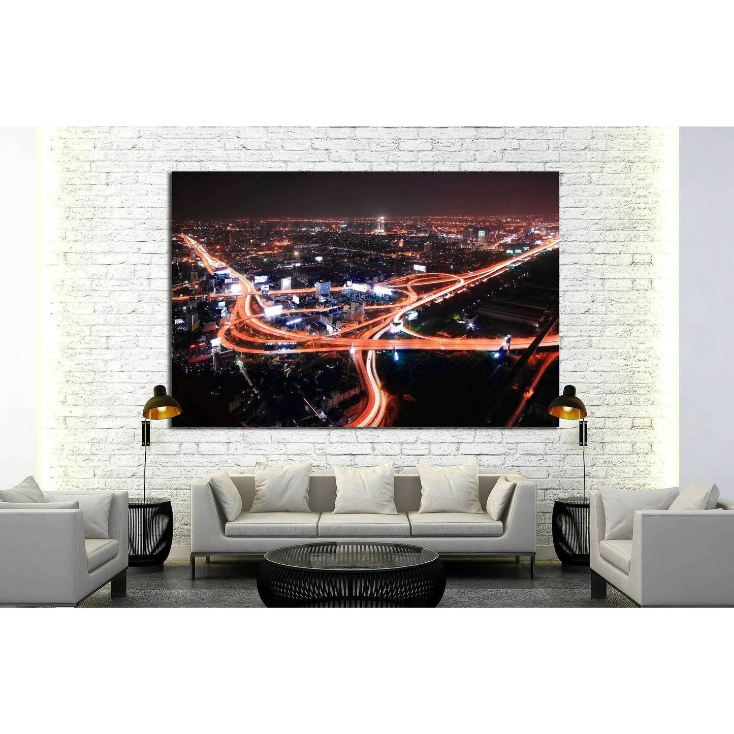 Bangkok №761 Ready to Hang Canvas Print - Zellart Canvas Prints ALL_Products, s-761