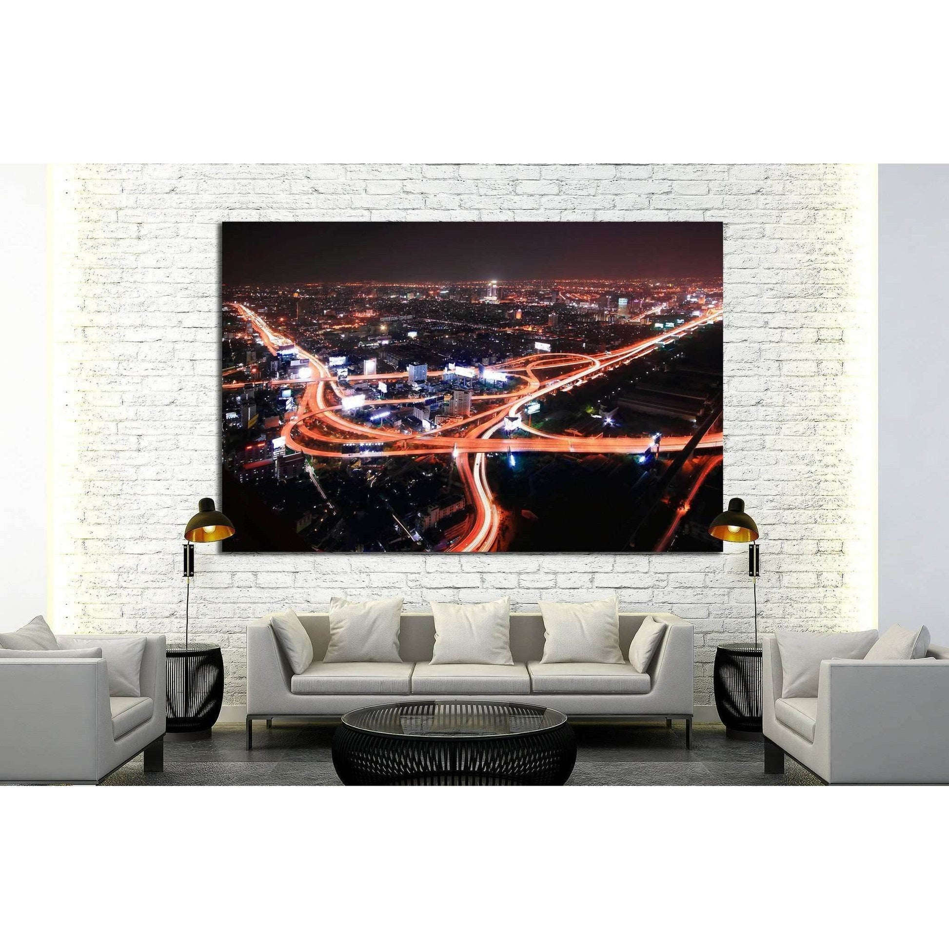 Bangkok №761 Ready to Hang Canvas Print - Zellart Canvas Prints ALL_Products, s-761