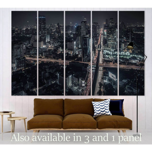 Bangkok Downtown №3015 Ready to Hang Canvas PrintCanvas art arrives ready to hang, with hanging accessories included and no additional framing required. Every canvas print is hand-crafted, made on-demand at our workshop and expertly stretched around 100%