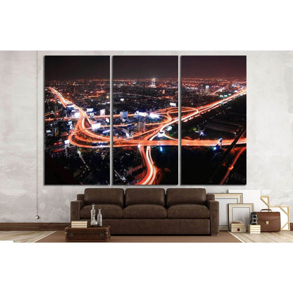 Bangkok №761 Ready to Hang Canvas PrintCanvas art arrives ready to hang, with hanging accessories included and no additional framing required. Every canvas print is hand-crafted, made on-demand at our workshop and expertly stretched around 100% North Amer