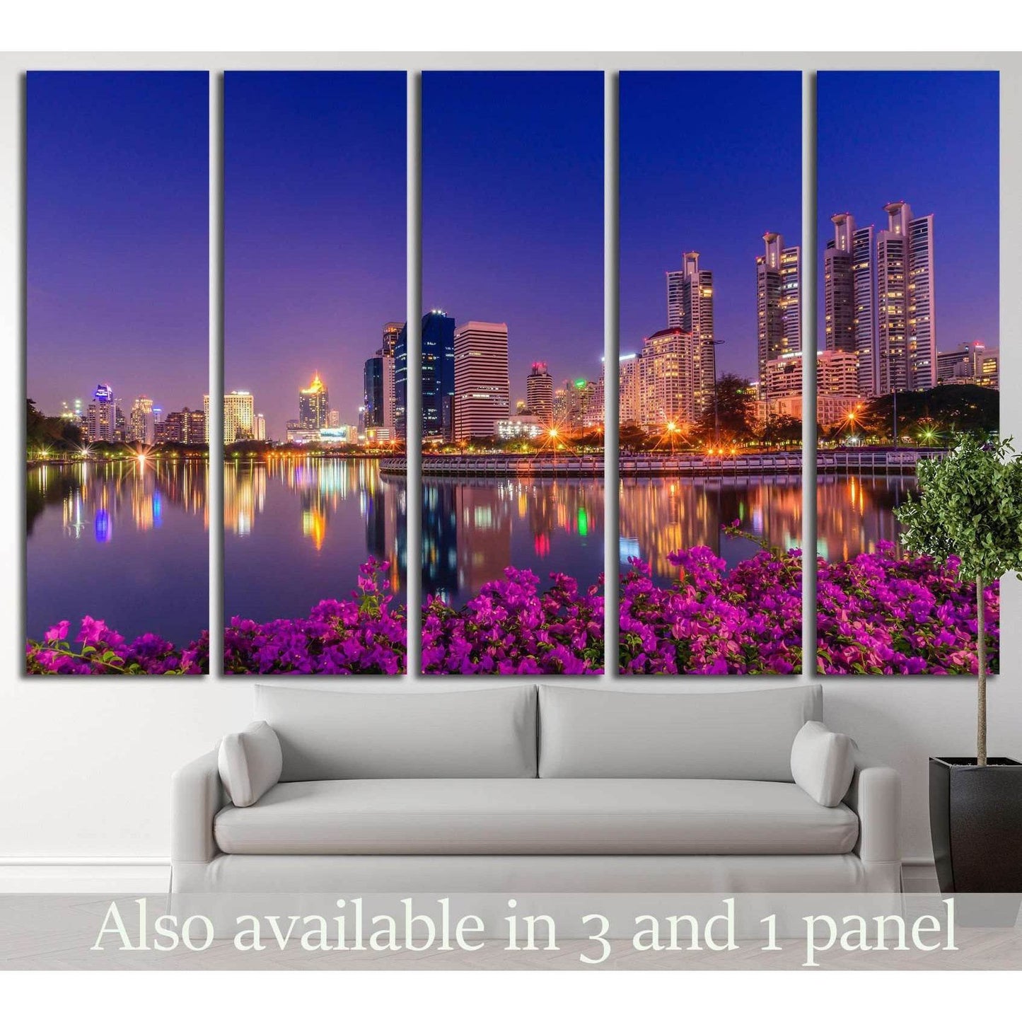 Bangkok, Thailand №829 Ready to Hang Canvas Print - Zellart Canvas Prints ALL_Products, s-829
