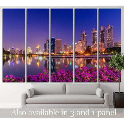 Bangkok, Thailand №829 Ready to Hang Canvas Print - Zellart Canvas Prints ALL_Products, s-829