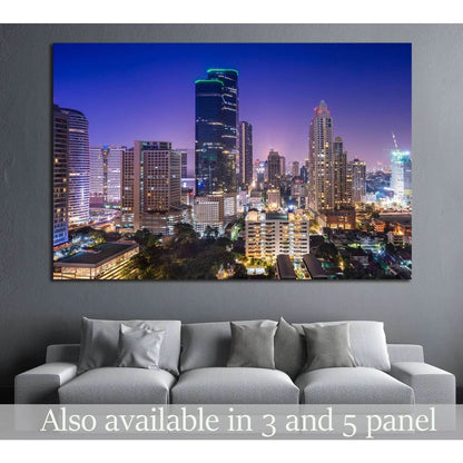 Bangkok,Thailand №809 Ready to Hang Canvas Print - Zellart Canvas Prints ALL_Products, s-809