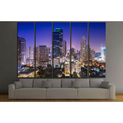 Bangkok,Thailand №809 Ready to Hang Canvas Print - Zellart Canvas Prints ALL_Products, s-809