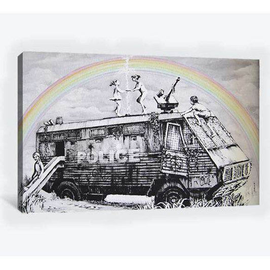 Banksy – dismaland - Canvas print - Zellart Canvas Prints 000Negative, 6029, ALL_Products