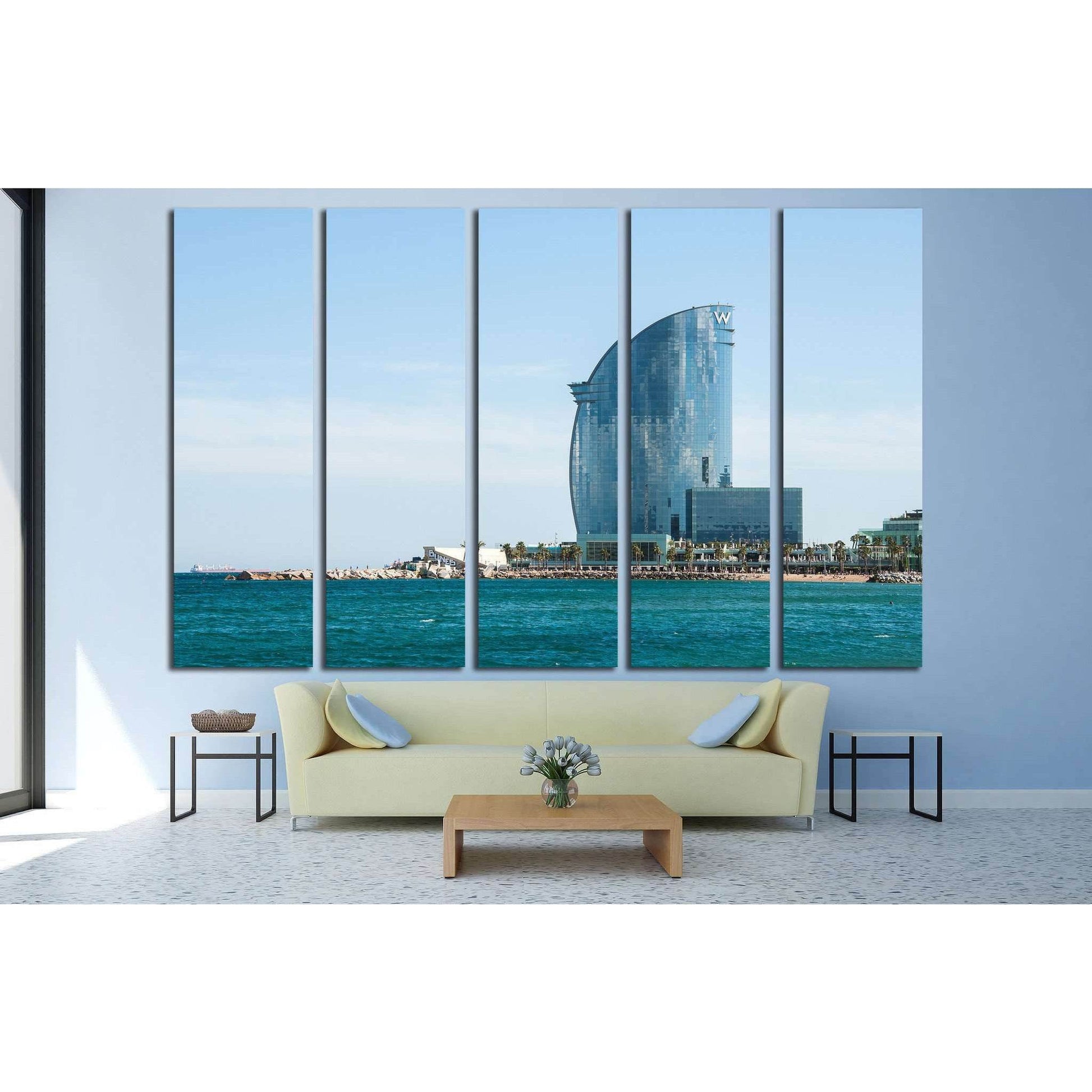 BARCELONA, SPAIN №1198 Ready to Hang Canvas PrintCanvas art arrives ready to hang, with hanging accessories included and no additional framing required. Every canvas print is hand-crafted, made on-demand at our workshop and expertly stretched around 100%
