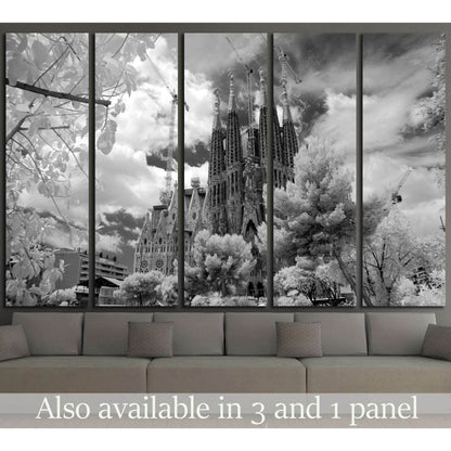 Barcelona, Spain №1813 Ready to Hang Canvas PrintCanvas art arrives ready to hang, with hanging accessories included and no additional framing required. Every canvas print is hand-crafted, made on-demand at our workshop and expertly stretched around 100%