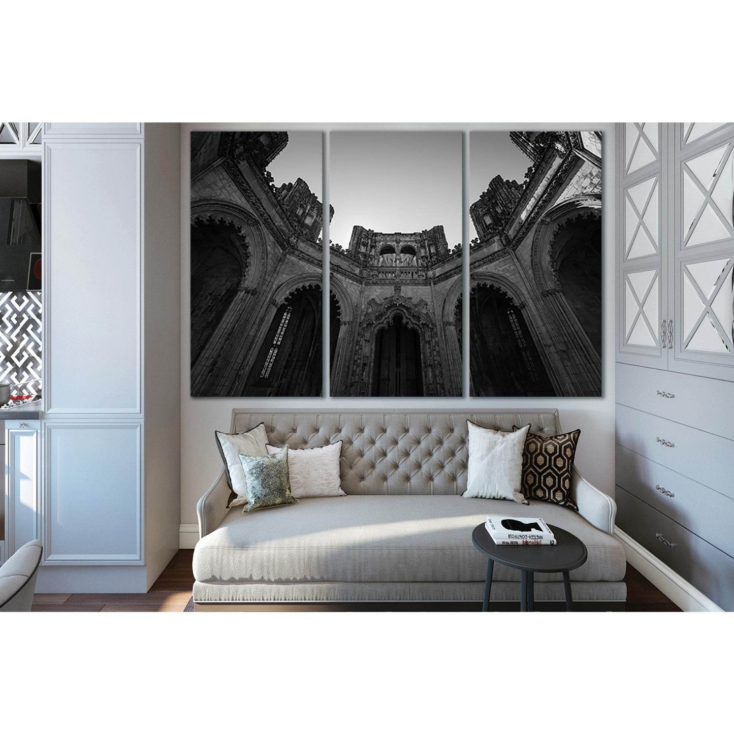 Batalha Monastery №SL1376 Ready to Hang Canvas Print - Zellart Canvas Prints 0new, ALL_Products, Architecture