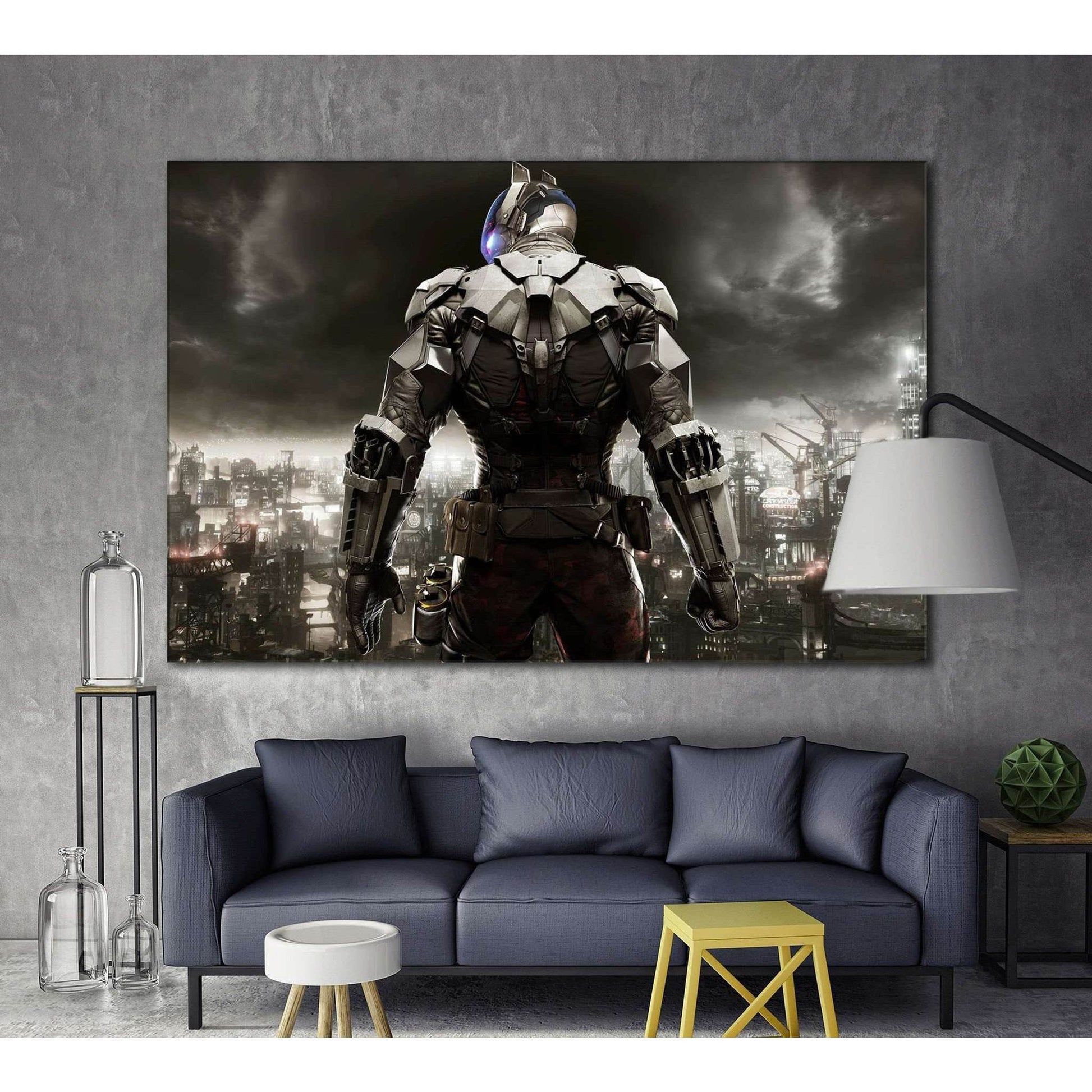 Batman №2005 Ready to Hang Canvas Print - Zellart Canvas Prints ALL_Products