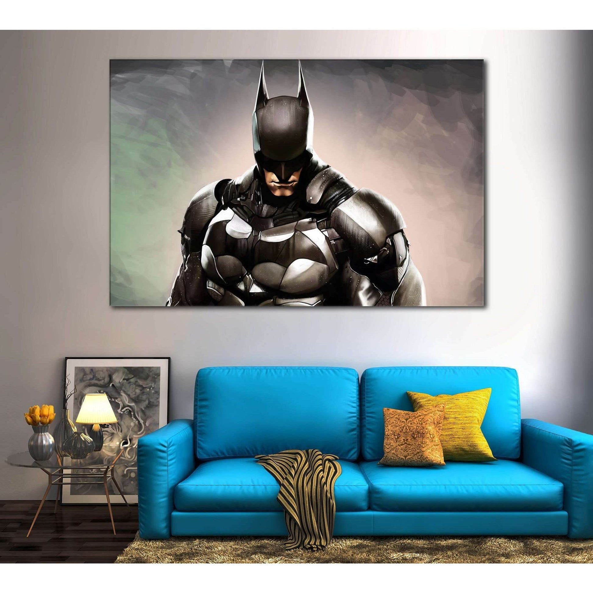 Batman №2004 Ready to Hang Canvas PrintCanvas art arrives ready to hang, with hanging accessories included and no additional framing required. Every canvas print is hand-crafted, made on-demand at our workshop and expertly stretched around 100% North Amer
