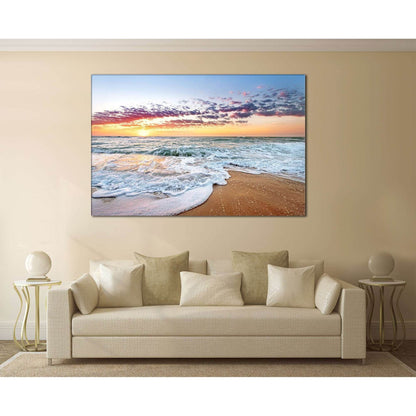 Beach Print №751 Ready to Hang Canvas PrintCanvas art arrives ready to hang, with hanging accessories included and no additional framing required. Every canvas print is hand-crafted, made on-demand at our workshop and expertly stretched around 100% North