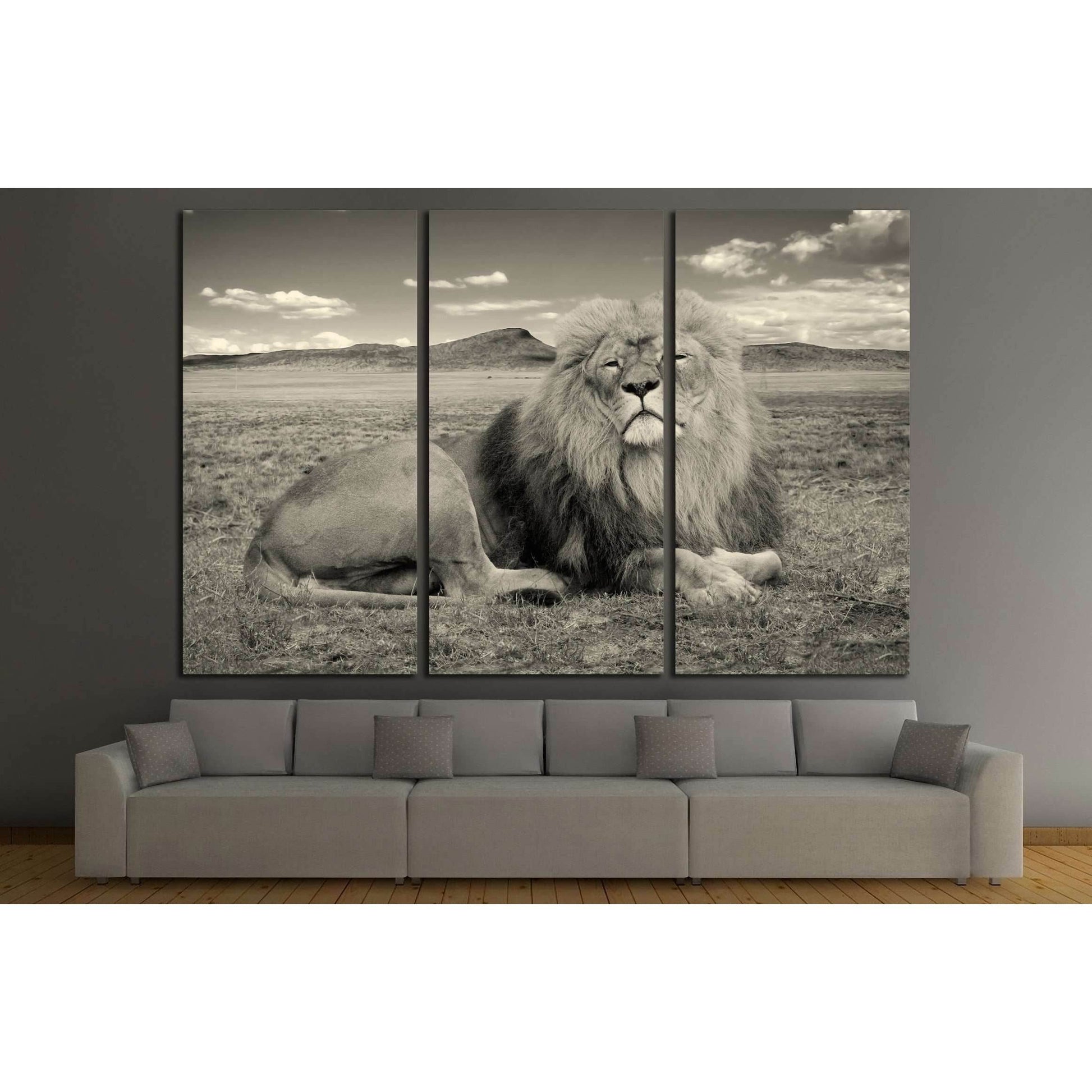 Sepia Lion Portrait Wall Art PrintDecorate your walls with a stunning Sepia Lion Canvas Art Print from the world's largest art gallery. Choose from thousands of Lion artworks with various sizing options. Choose your perfect art print to complete your home