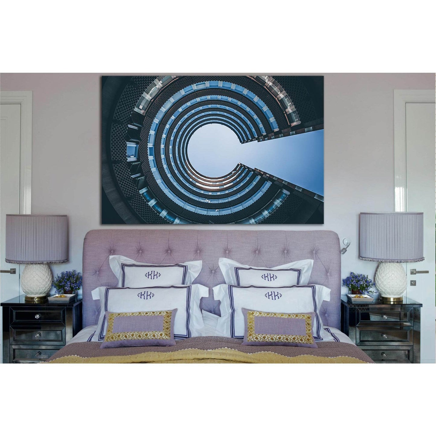 Beautiful Building Architecture №SL1415 Ready to Hang Canvas Print - Zellart Canvas Prints 0new, ALL_Products, Architecture