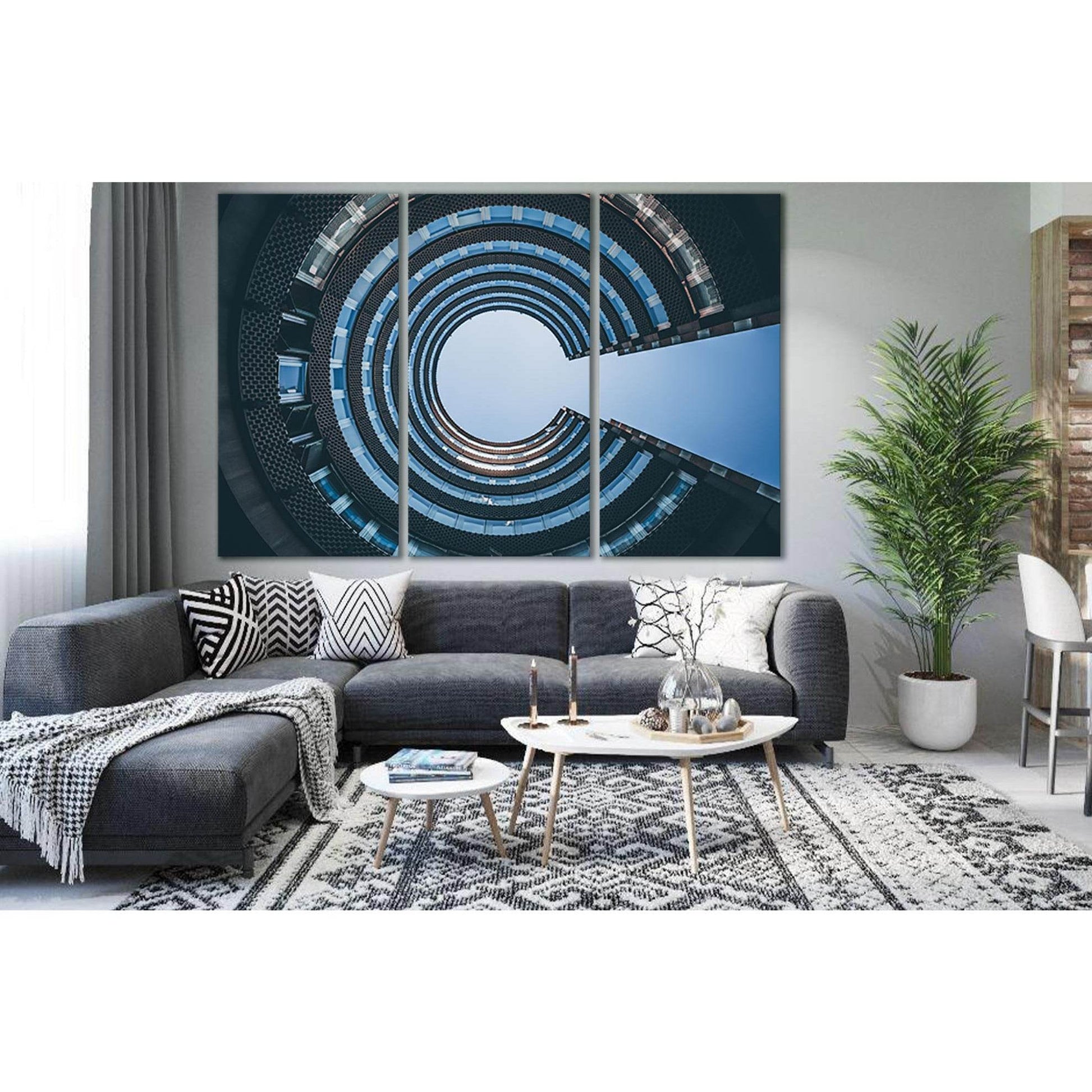 Beautiful Building Architecture №SL1415 Ready to Hang Canvas Print - Zellart Canvas Prints 0new, ALL_Products, Architecture