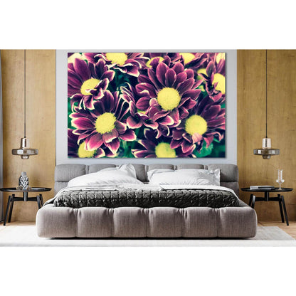 Beautiful Flowers №SL712 Ready to Hang Canvas Print - Zellart Canvas Prints 0new, ALL_Products, Floral & Botanical Wall Art
