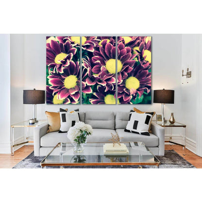 Beautiful Flowers №SL712 Ready to Hang Canvas Print - Zellart Canvas Prints 0new, ALL_Products, Floral & Botanical Wall Art