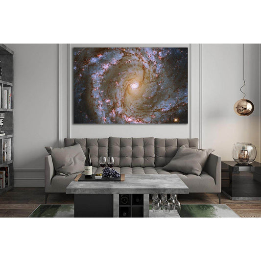 Beautiful Galaxy №SL381 Ready to Hang Canvas Print - Zellart Canvas Prints 0new, ALL_Products, Astronomy & Space Canvas Wall Art