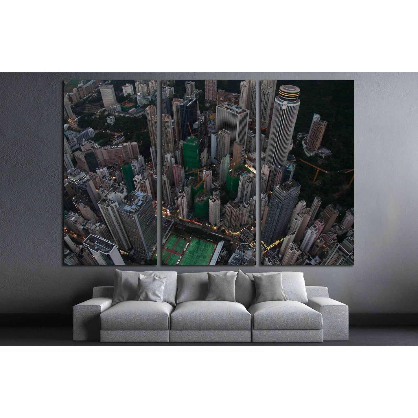 Beautiful Hong Kong skyline in China №2168 Ready to Hang Canvas PrintCanvas art arrives ready to hang, with hanging accessories included and no additional framing required. Every canvas print is hand-crafted, made on-demand at our workshop and expertly st