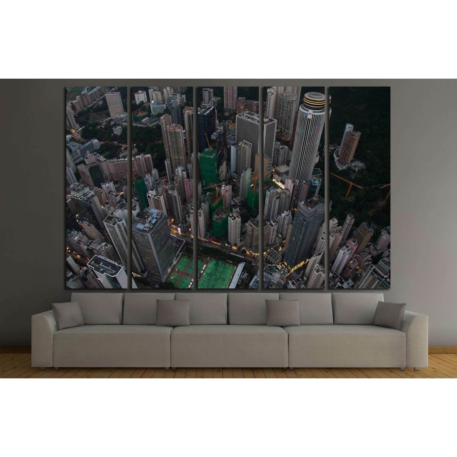 Beautiful Hong Kong skyline in China №2168 Ready to Hang Canvas PrintCanvas art arrives ready to hang, with hanging accessories included and no additional framing required. Every canvas print is hand-crafted, made on-demand at our workshop and expertly st