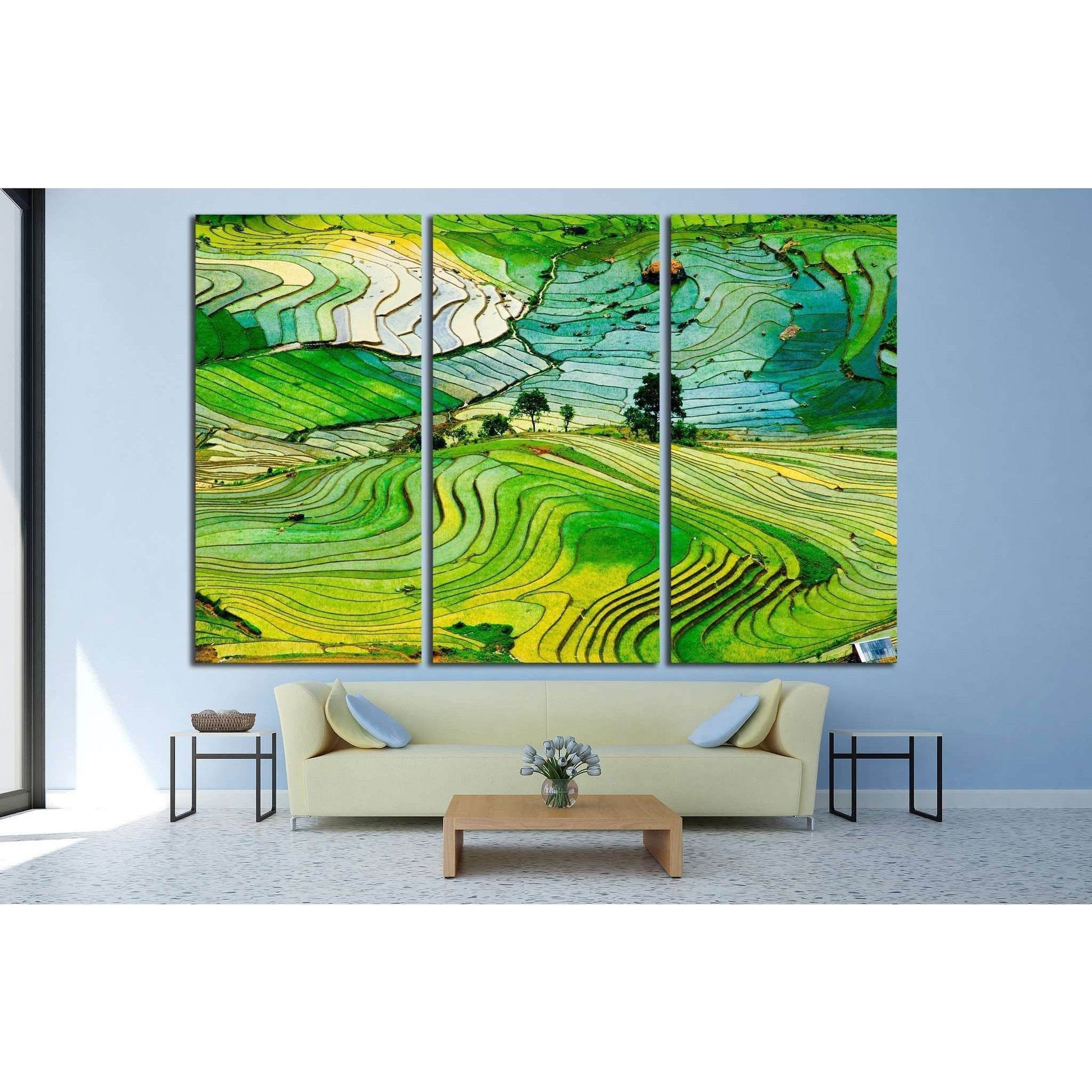 Beautiful landscape in Laocai province, Vietnam №1417 Ready to Hang Canvas PrintCanvas art arrives ready to hang, with hanging accessories included and no additional framing required. Every canvas print is hand-crafted, made on-demand at our workshop and