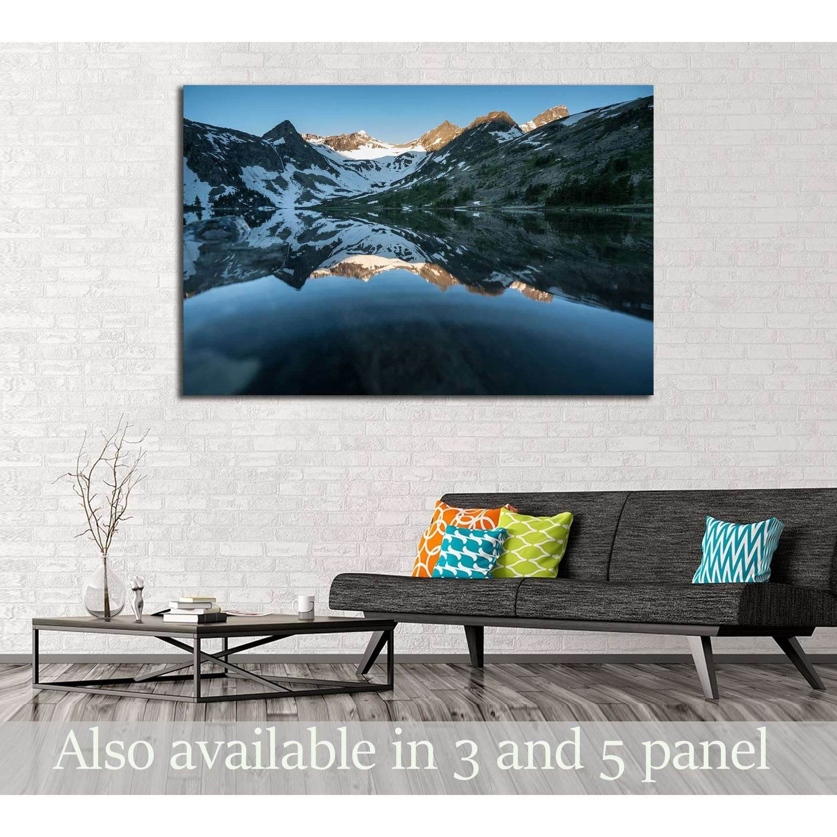 Beautiful landscape of Altai mountains №2852 Ready to Hang Canvas Print - Zellart Canvas Prints ALL_Products, s-2852