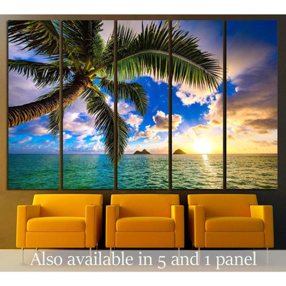Beautiful Lanikai, Kailua Sunrise in Hawaii №2527 Ready to Hang Canvas PrintCanvas art arrives ready to hang, with hanging accessories included and no additional framing required. Every canvas print is hand-crafted, made on-demand at our workshop and expe