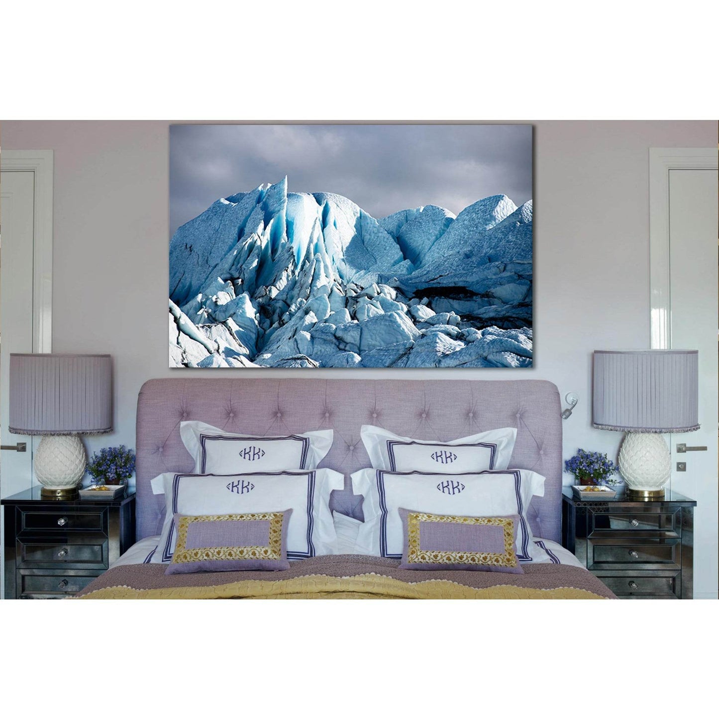 Beautiful Matanuska Glacier №SL1346 Ready to Hang Canvas Print - Zellart Canvas Prints 0new, ALL_Products, Glacials