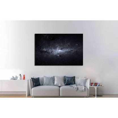 Beautiful night sky. Elements of this image furnished by NASA №2452 Ready to Hang Canvas Print - Zellart Canvas Prints ALL_Products, s-2452