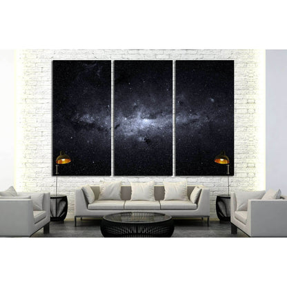 Beautiful night sky. Elements of this image furnished by NASA №2452 Ready to Hang Canvas Print - Zellart Canvas Prints ALL_Products, s-2452