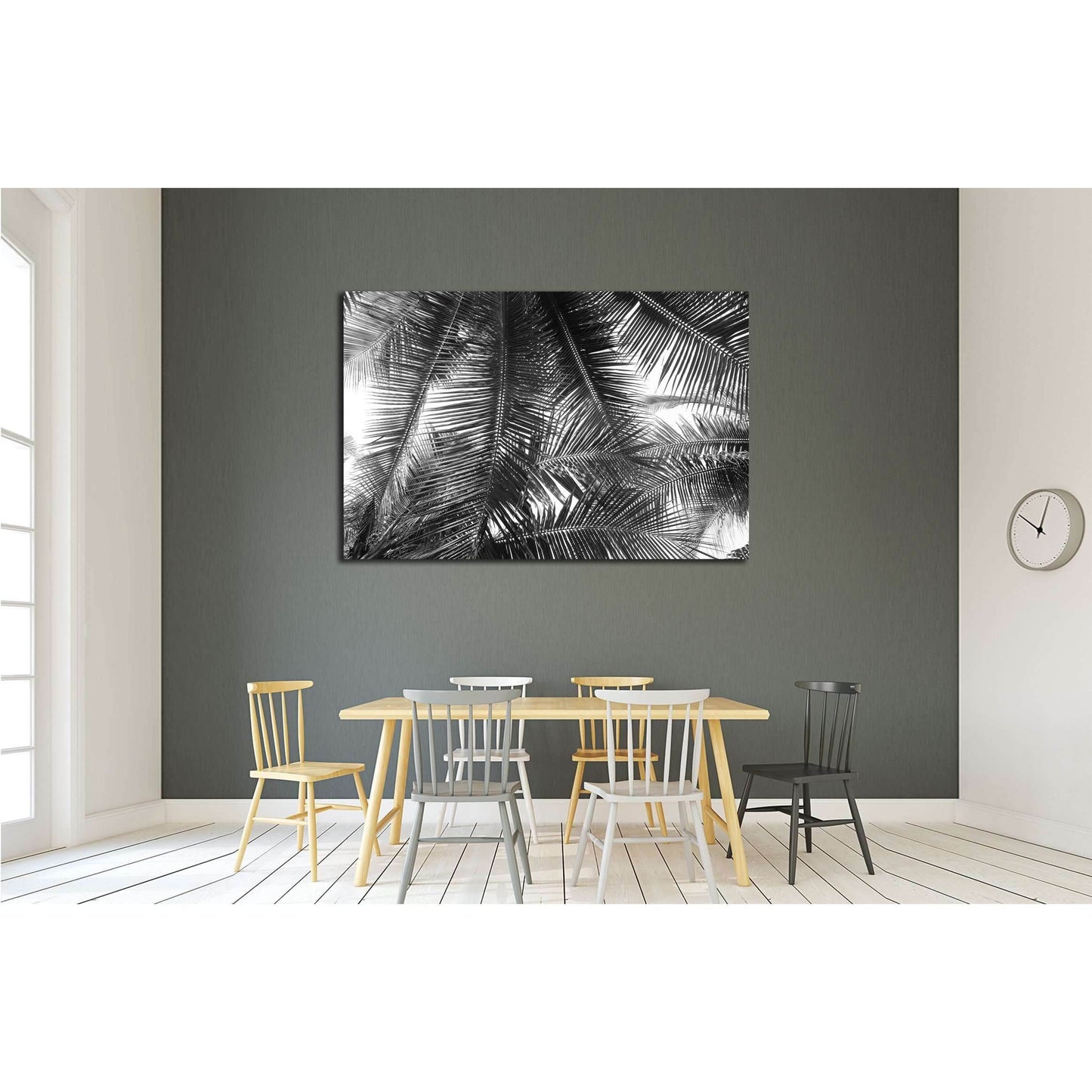 beautiful palms leaf on white background №2832 Ready to Hang Canvas PrintCanvas art arrives ready to hang, with hanging accessories included and no additional framing required. Every canvas print is hand-crafted, made on-demand at our workshop and expertl