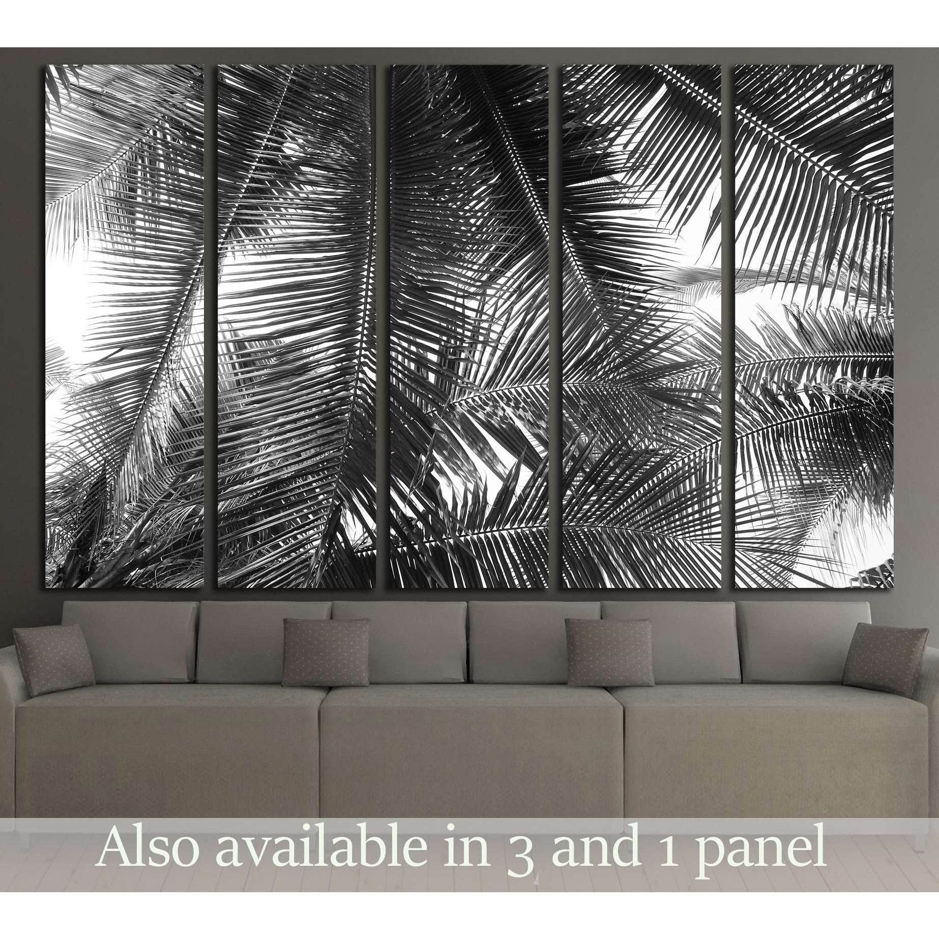 beautiful palms leaf on white background №2832 Ready to Hang Canvas PrintCanvas art arrives ready to hang, with hanging accessories included and no additional framing required. Every canvas print is hand-crafted, made on-demand at our workshop and expertl