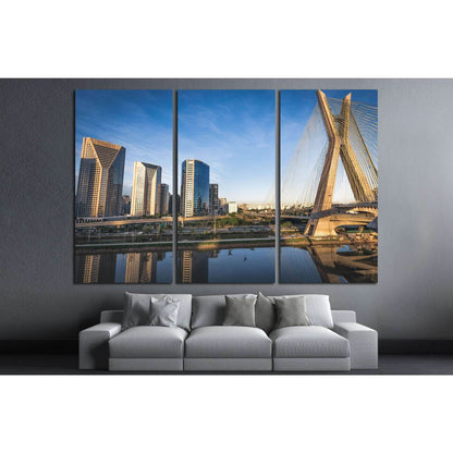 Beautiful Sao Paulo Landmark, Brazil №1247 Ready to Hang Canvas PrintCanvas art arrives ready to hang, with hanging accessories included and no additional framing required. Every canvas print is hand-crafted, made on-demand at our workshop and expertly st