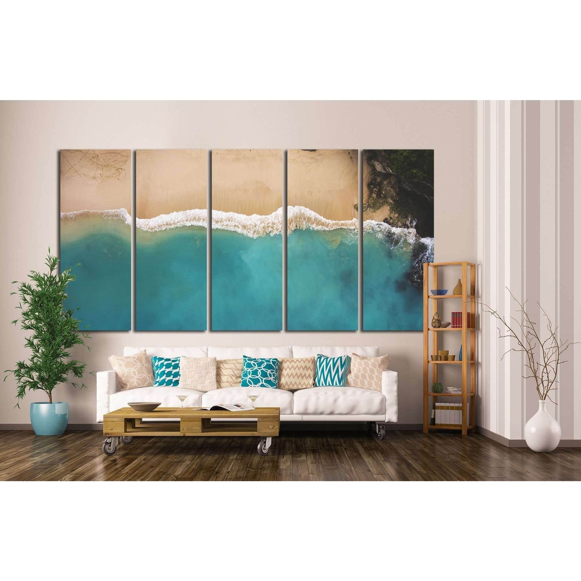 beautiful sea landscape №1319 Ready to Hang Canvas PrintCanvas art arrives ready to hang, with hanging accessories included and no additional framing required. Every canvas print is hand-crafted, made on-demand at our workshop and expertly stretched aroun