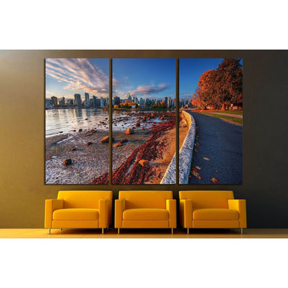 Beautiful Vancouver №2182 Ready to Hang Canvas Print - Zellart Canvas Prints ALL_Products, s-2182