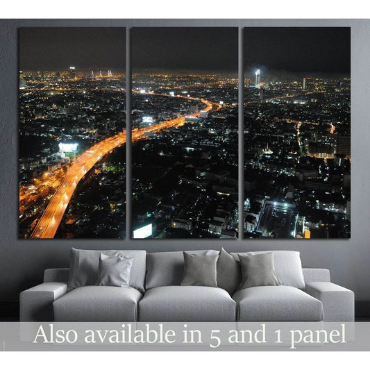 beautifully city №2407 Ready to Hang Canvas Print - Zellart Canvas Prints ALL_Products, s-2407