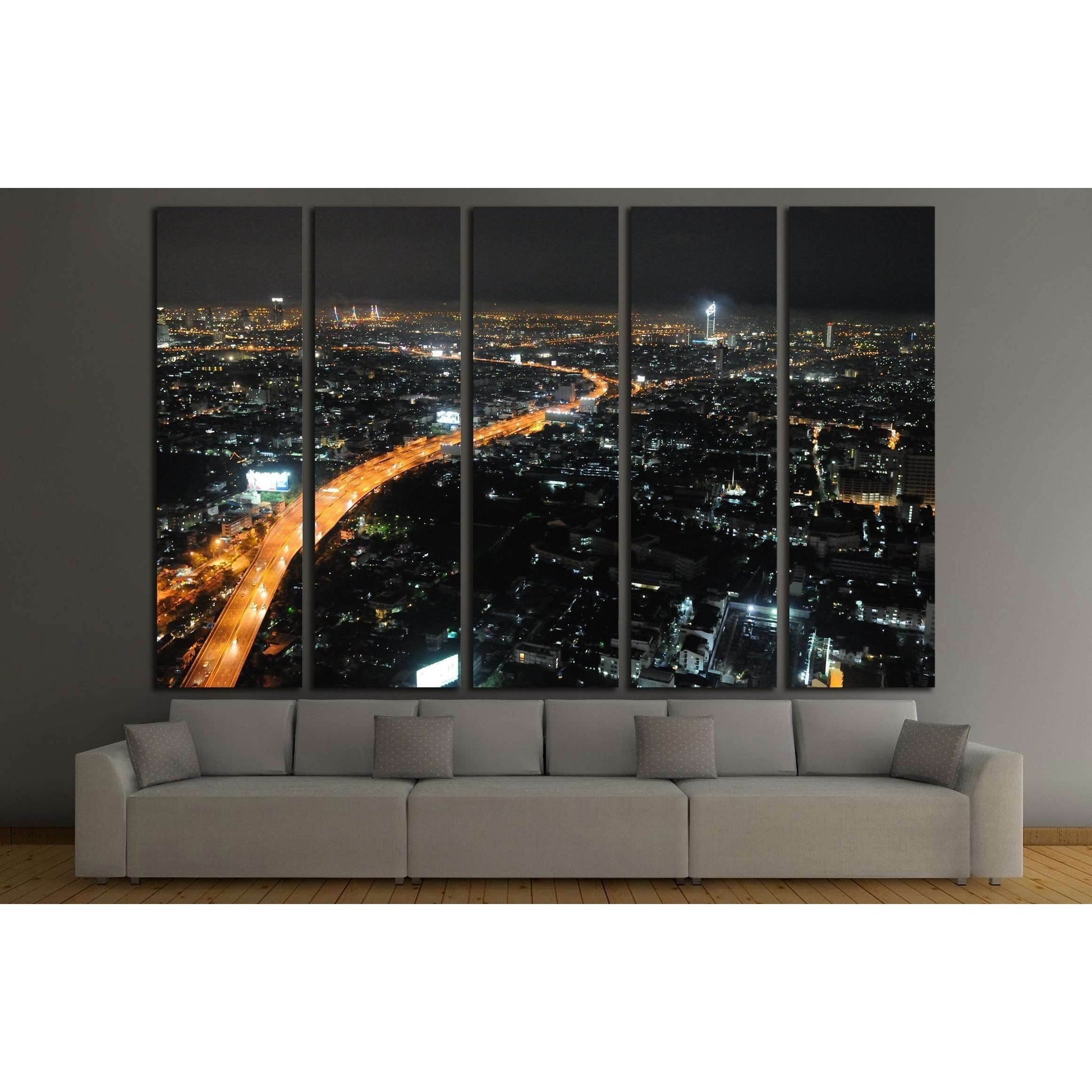 beautifully city №2407 Ready to Hang Canvas PrintCanvas art arrives ready to hang, with hanging accessories included and no additional framing required. Every canvas print is hand-crafted, made on-demand at our workshop and expertly stretched around 100%