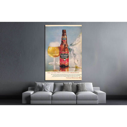 Beer №3489 Ready to Hang Canvas PrintCanvas art arrives ready to hang, with hanging accessories included and no additional framing required. Every canvas print is hand-crafted, made on-demand at our workshop and expertly stretched around 100% North Americ