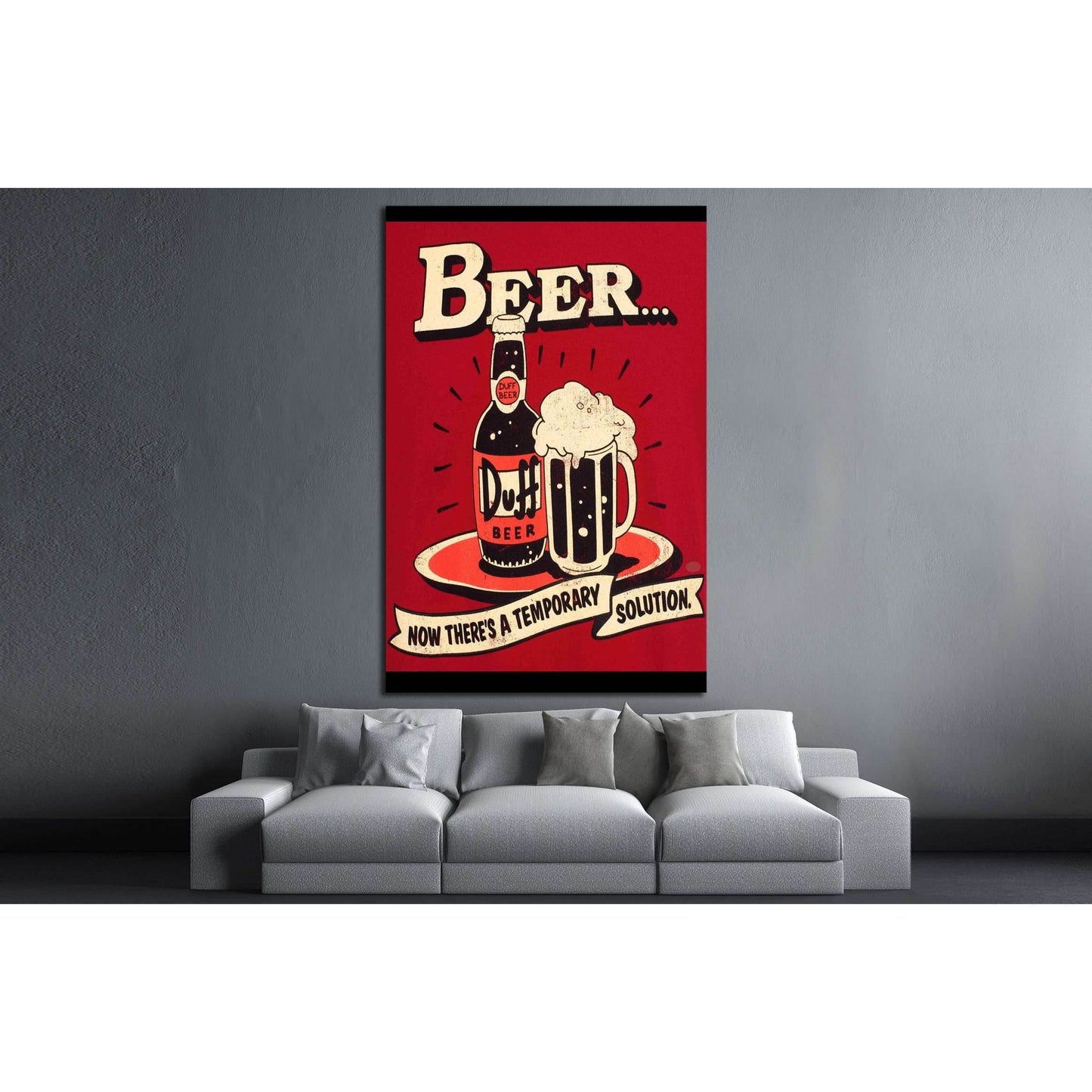 Beer №3433 Ready to Hang Canvas PrintCanvas art arrives ready to hang, with hanging accessories included and no additional framing required. Every canvas print is hand-crafted, made on-demand at our workshop and expertly stretched around 100% North Americ
