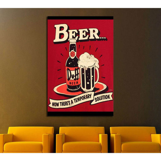 Beer №3433 Ready to Hang Canvas PrintCanvas art arrives ready to hang, with hanging accessories included and no additional framing required. Every canvas print is hand-crafted, made on-demand at our workshop and expertly stretched around 100% North Americ