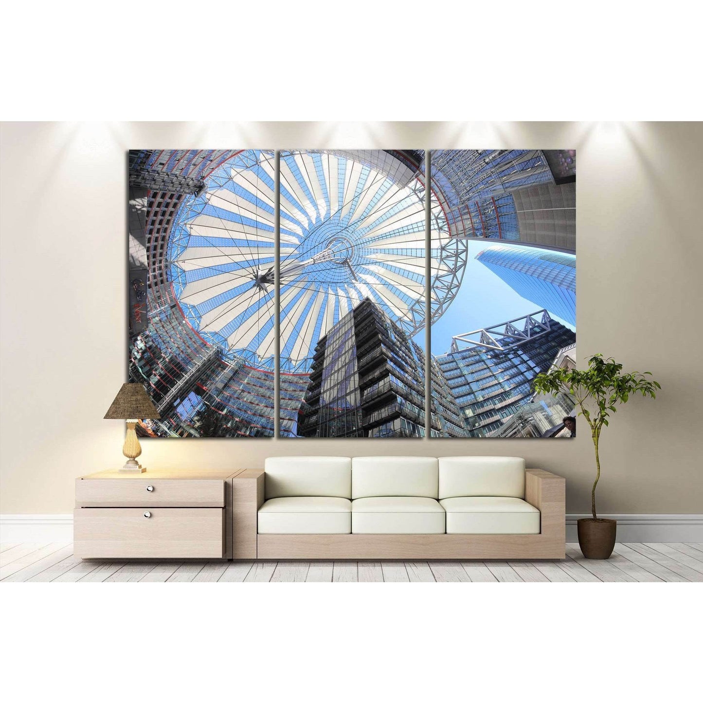 BERLIN, GERMANY №1165 Ready to Hang Canvas Print - Zellart Canvas Prints ALL_Products, s-1165