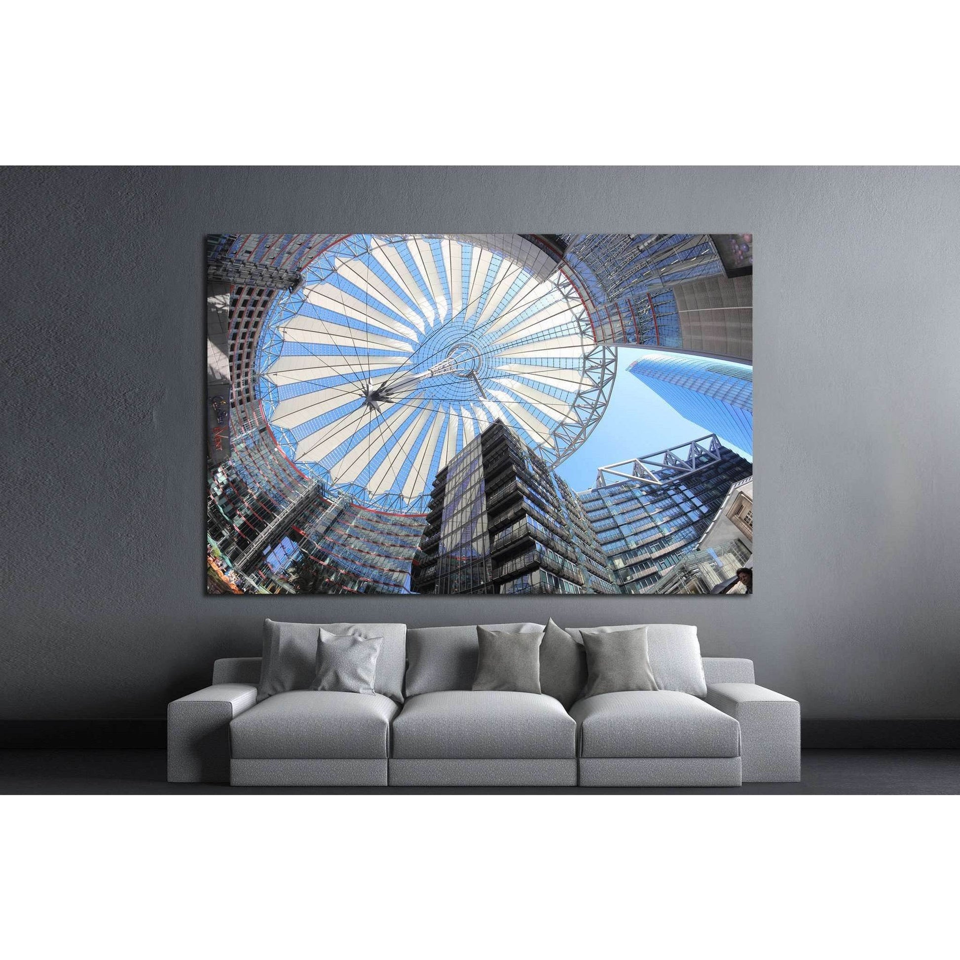 BERLIN, GERMANY №1165 Ready to Hang Canvas Print - Zellart Canvas Prints ALL_Products, s-1165