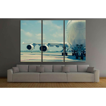 Big Airplane №141 Ready to Hang Canvas PrintCanvas art arrives ready to hang, with hanging accessories included and no additional framing required. Every canvas print is hand-crafted, made on-demand at our workshop and expertly stretched around 100% North