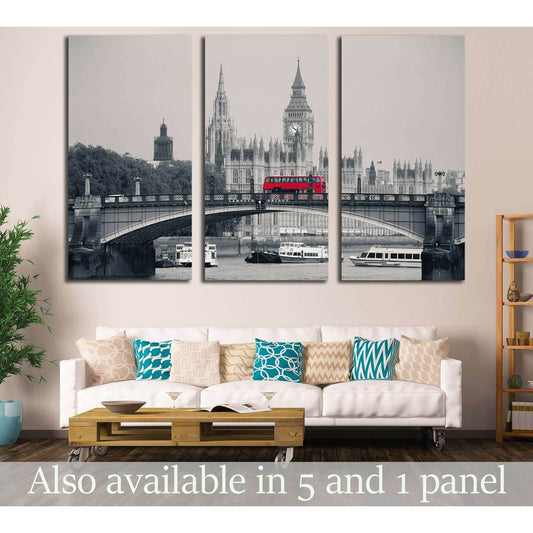 Big Ben №562 Ready to Hang Canvas Print - Zellart Canvas Prints ALL_Products, s-562