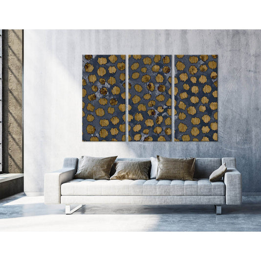Black And Brown Abstract №04321 Ready to Hang Canvas Print - Zellart Canvas Prints ALL_Products