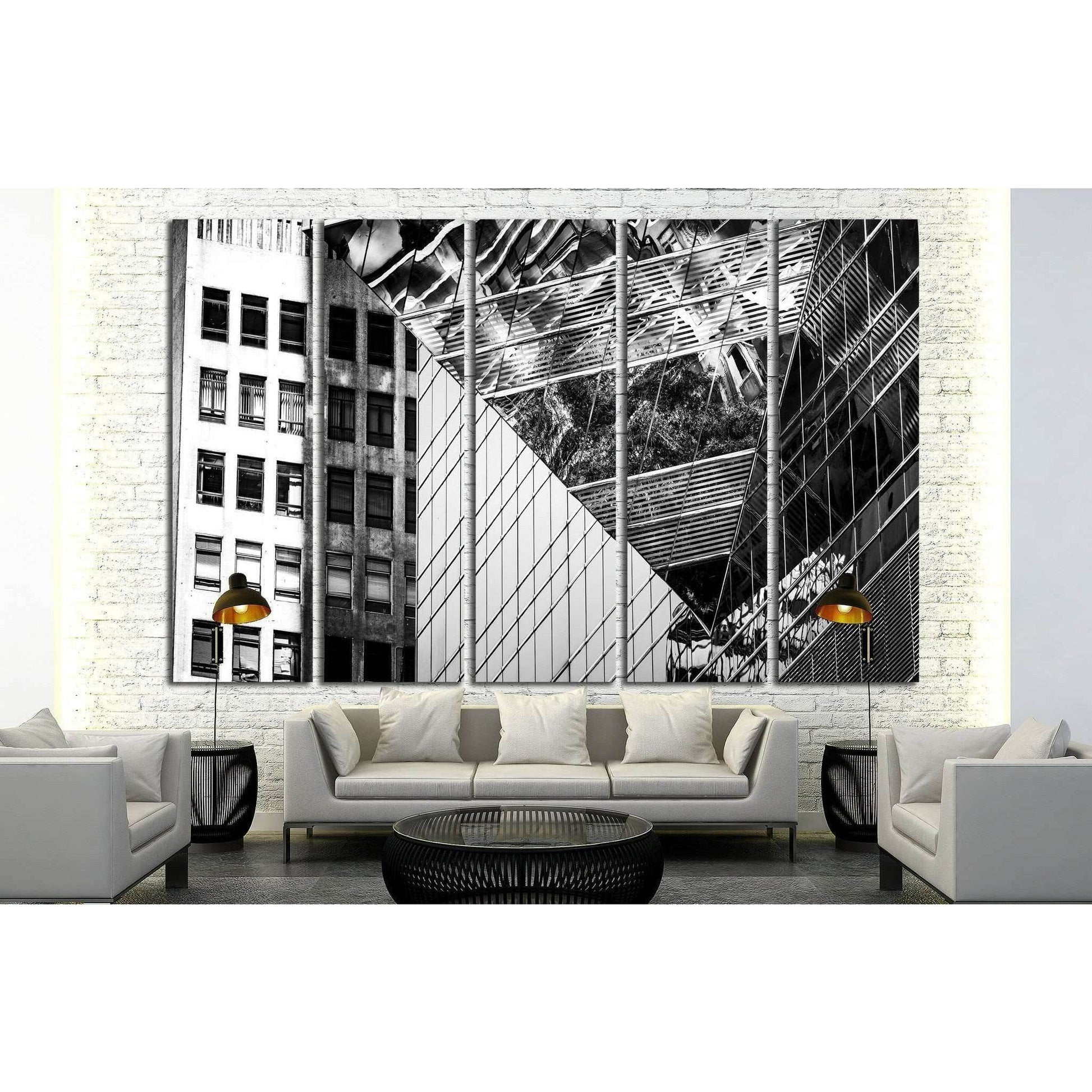 Black and White images of Commercial buildings №1581 Ready to Hang Canvas PrintCanvas art arrives ready to hang, with hanging accessories included and no additional framing required. Every canvas print is hand-crafted, made on-demand at our workshop and e