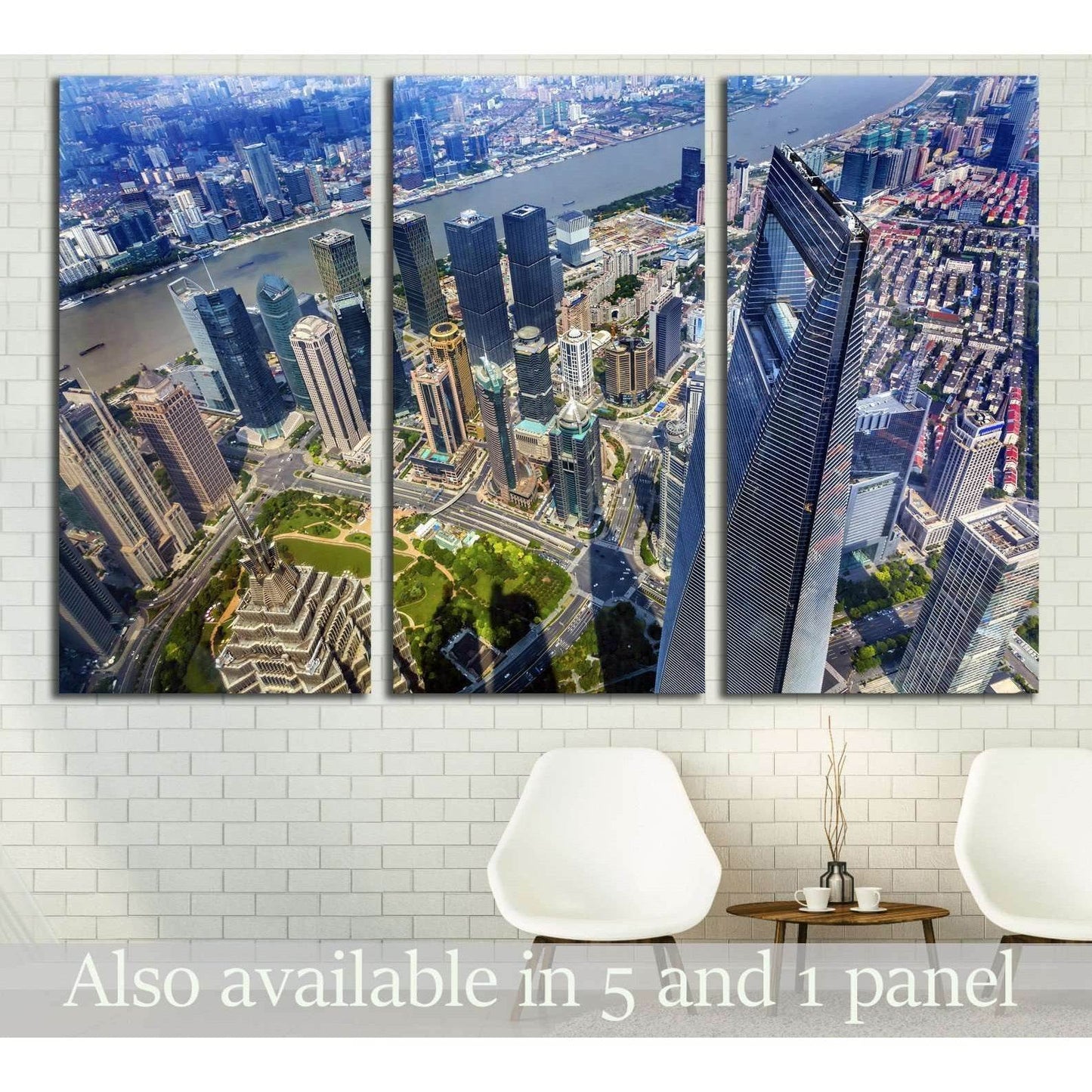 Black Shanghai World Financial Center, China №1553 Ready to Hang Canvas PrintCanvas art arrives ready to hang, with hanging accessories included and no additional framing required. Every canvas print is hand-crafted, made on-demand at our workshop and exp