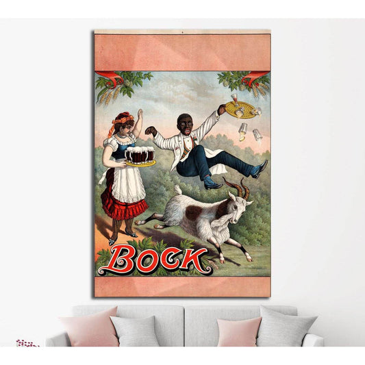 Bock stock beer №3487 Ready to Hang Canvas PrintCanvas art arrives ready to hang, with hanging accessories included and no additional framing required. Every canvas print is hand-crafted, made on-demand at our workshop and expertly stretched around 100% N