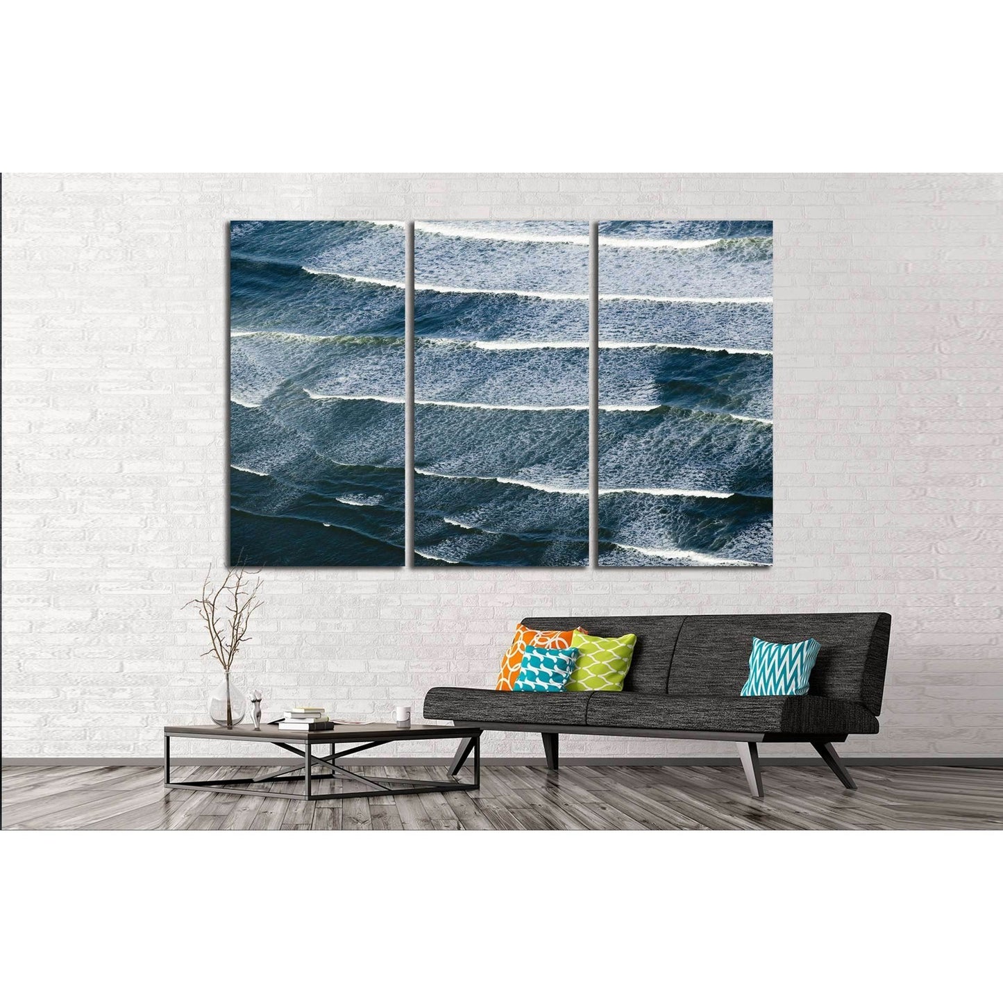 Breaking ocean waves south of Portland, Maine №2543 Ready to Hang Canvas PrintCanvas art arrives ready to hang, with hanging accessories included and no additional framing required. Every canvas print is hand-crafted, made on-demand at our workshop and ex